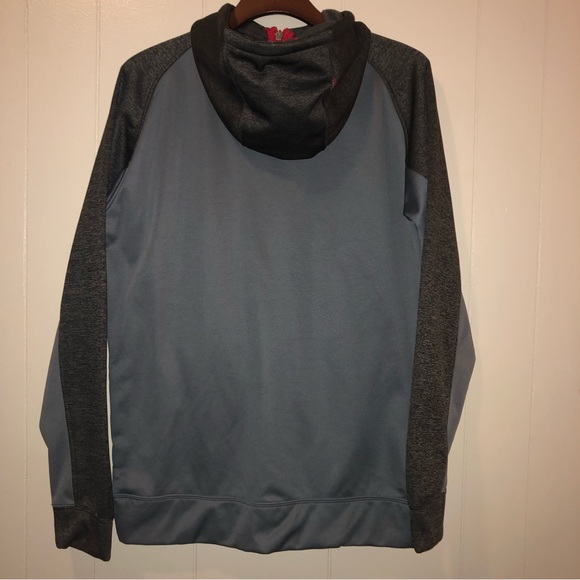 Ohio State Buckeyes Authentic Varsity Apparel NCAA Mens Hooded Full Zip Jacket M - Picture 3 of 5